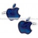 Blue Apple Cufflinks 