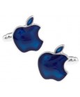 Blue Apple Cufflinks 