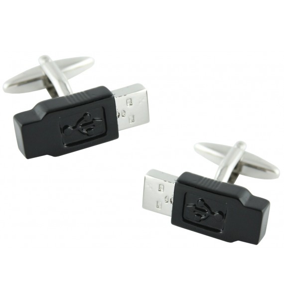 Gemelos USB Negro