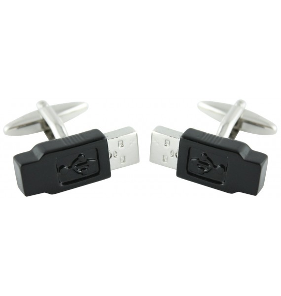 Gemelos USB Negro