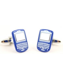 Gemelos Blackberry Azul