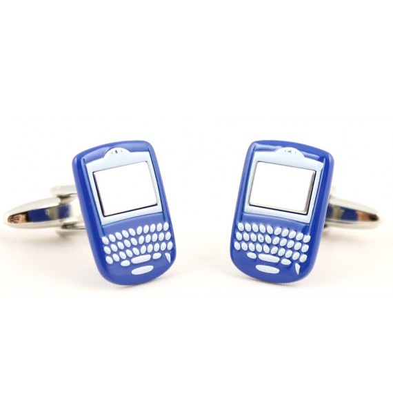 Blue Blackberry Cufflinks 