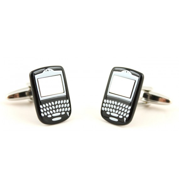 Black Blackberry Cufflinks 