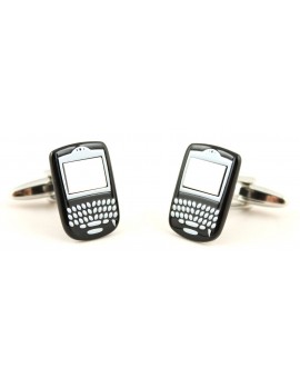 Black Blackberry Cufflinks 