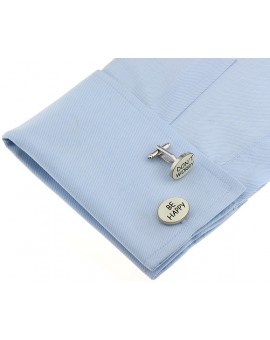 Don´t Worry, Be Happy Cufflinks 
