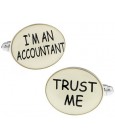 I´m an Accountant, Trust Me Cufflinks 