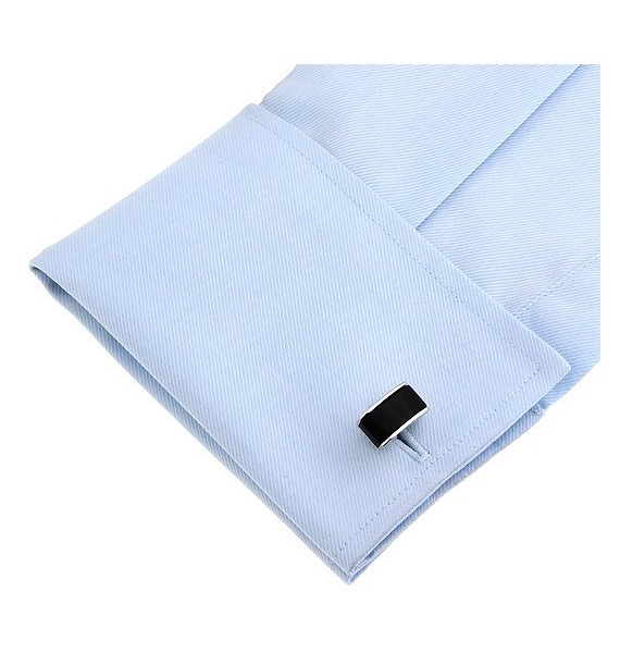 Black and Silver VIII Cufflinks