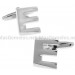 Letter E Cufflinks 