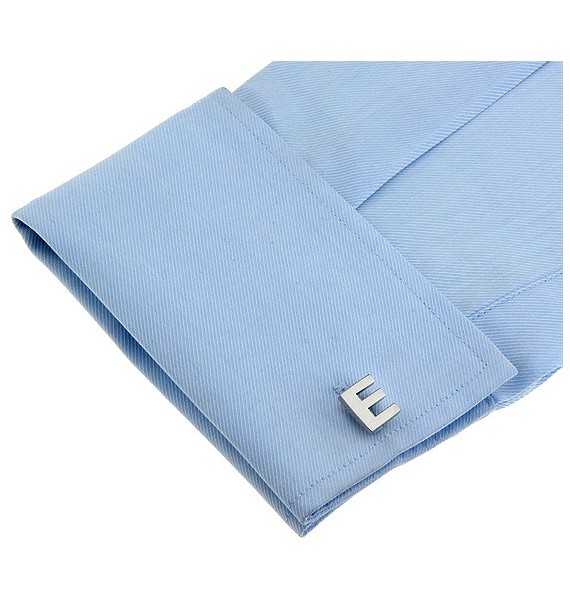 Letter E Cufflinks 