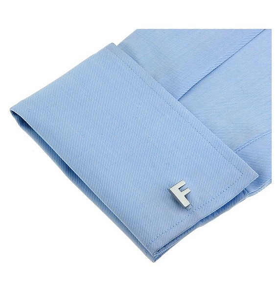 Letter F Cufflinks 