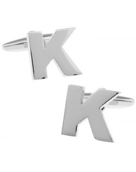 Letter K Cufflinks 
