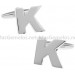 Letter K Cufflinks 