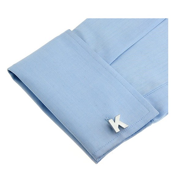 Letter K Cufflinks 