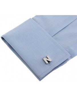 Letter N Cufflinks 