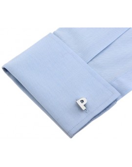 Letter P Cufflinks 