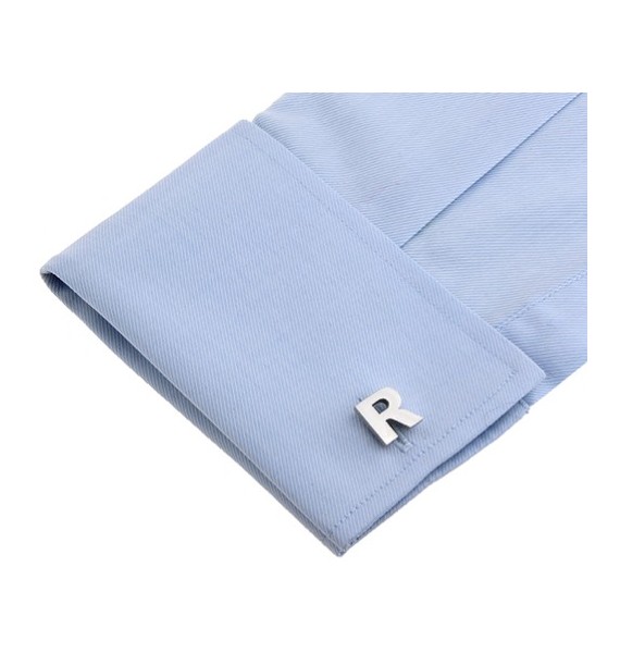 Letter R Cufflinks 