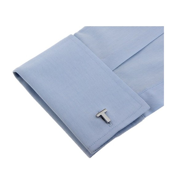 Letter T Cufflinks 