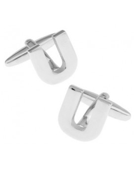 Letter U Cufflinks 