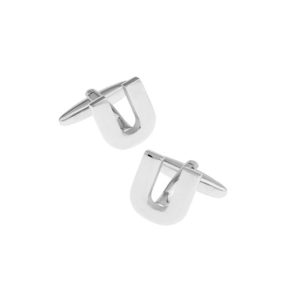 Letter U Cufflinks 