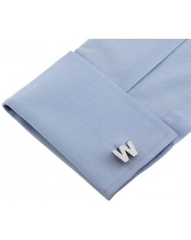 Letter W Cufflinks 2