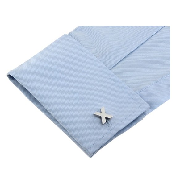 Letter X Cufflinks