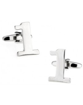 Number 1 Cufflinks 