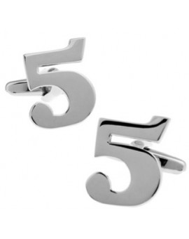 Number 5 Cufflinks