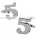 Number 5 Cufflinks 