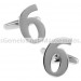 Number 6 Cufflinks 
