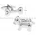 Dog and Bone Cufflinks 