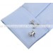 Dog and Bone Cufflinks 