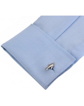 White Shark Cufflinks  2