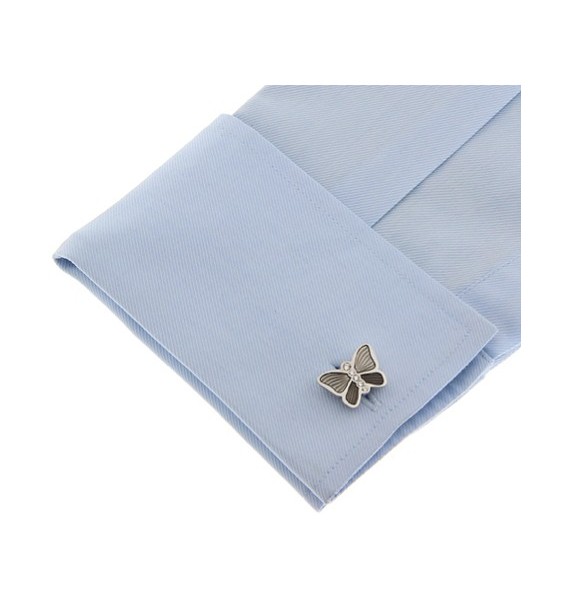 Gemelos Mariposa Gris