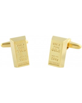 Gold Bar Cufflinks