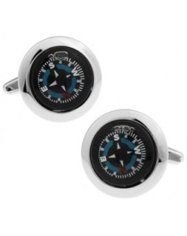 Functional Compass Cufflinks