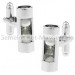 White Sandglass Cufflinks 