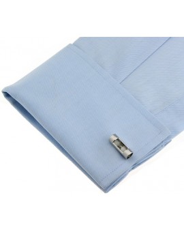 White Sandglass Cufflinks  2