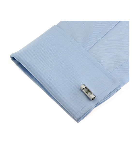 Gemelos Reloj de Arena Blanco