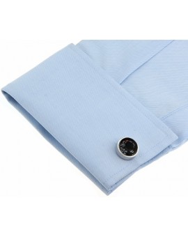 Round Thermometer Cufflinks 