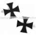 Black Saint George's Cross Cufflinks 