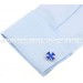 Navy Saint George's Cross Cufflinks 