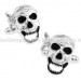 Pirate Skull with Headscarf Cufflinks 