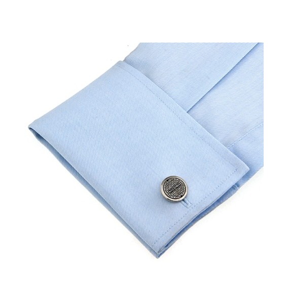 NYC Sewer Cover Cufflinks 