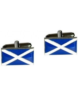 Scottish Flag Cufflinks 