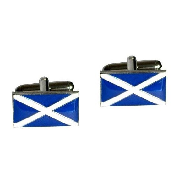 Scottish Flag Cufflinks 