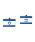 Israeli Flag Cufflinks 