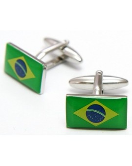 Gemelos Bandera de Brasil