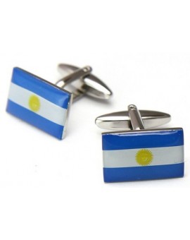 Argentina Flag Cufflinks 