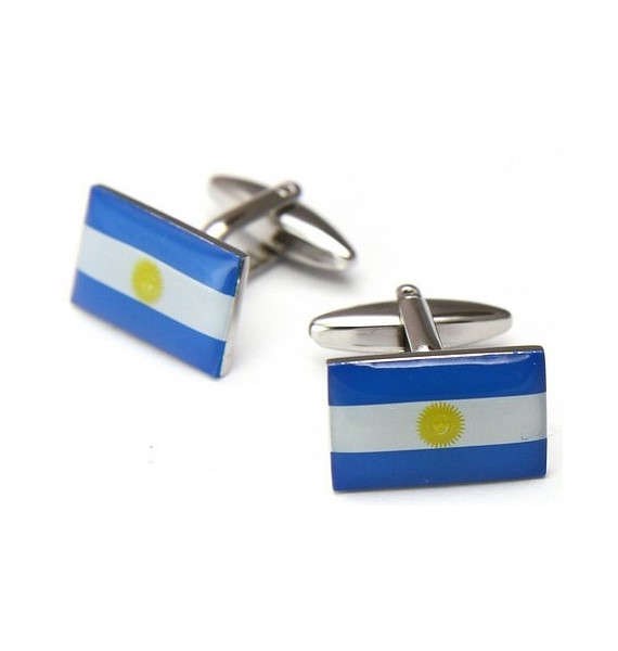 Argentina Flag Cufflinks 