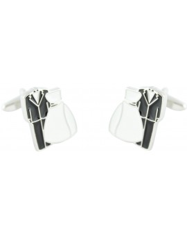 Bride and Groom Cufflinks 
